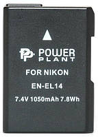 1050mAh PowerPlant батарея EN-EL14 для Nikon Chip Coolpix P7000 Coolpix P7100 Coolpix P7700 DSLR D3100 DSLR