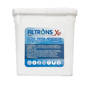 Завантаження фільтруюче Filtrons X5 (відро 25 л, FL-X5-25) - від заліза, твердості, амонію, марганцю