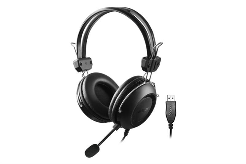 Гарнiтура A4Tech HU-35 Black, фото 1