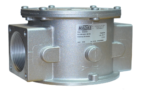 Фільтр газовий MADAS FM DN50 (2bar, Труб 2", 160x110)