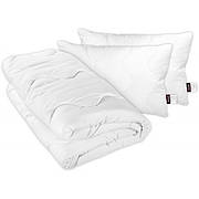 Набір Ковдра та 2 подушки для комфортного сну Basic Platinum 200*220 см