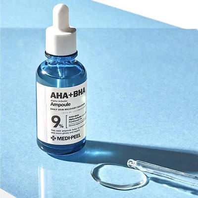 Освітлююча пілінг-ампула з альфа-арбутином Medi-Peel AHA BHA Alpha Arbutin Ampoule 30 ml