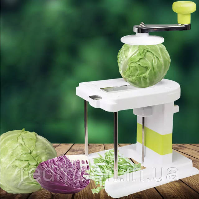Шинківка для капусти Блискавка W-43, Біла / Овочерізка механічна