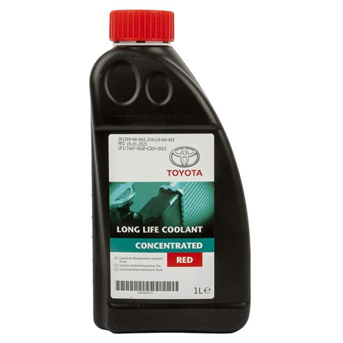 Antifreeze Toyota Long Life Cooland Concentrated Red, 1л. - фото 1 - id-p2076210468