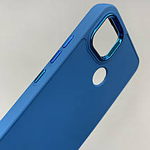 Чохол для Xiaomi Redmi 9C преміум чохол з бортиком для камери на телефон сяомі редмі 9с синій o7v, фото 4