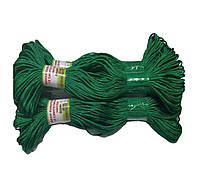 Шнур з наповнювачем із синтетичних ниток В-111 (100м) 3мм зелена