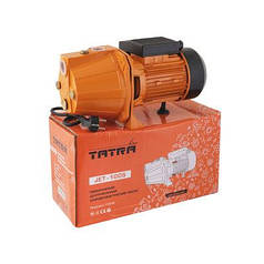 Насос поверхневий відцентровий TATRA JET100S (Чугун короткий) P=1,1 кВт, Q=3,0м3год, (50 л/м) H=45, Польща