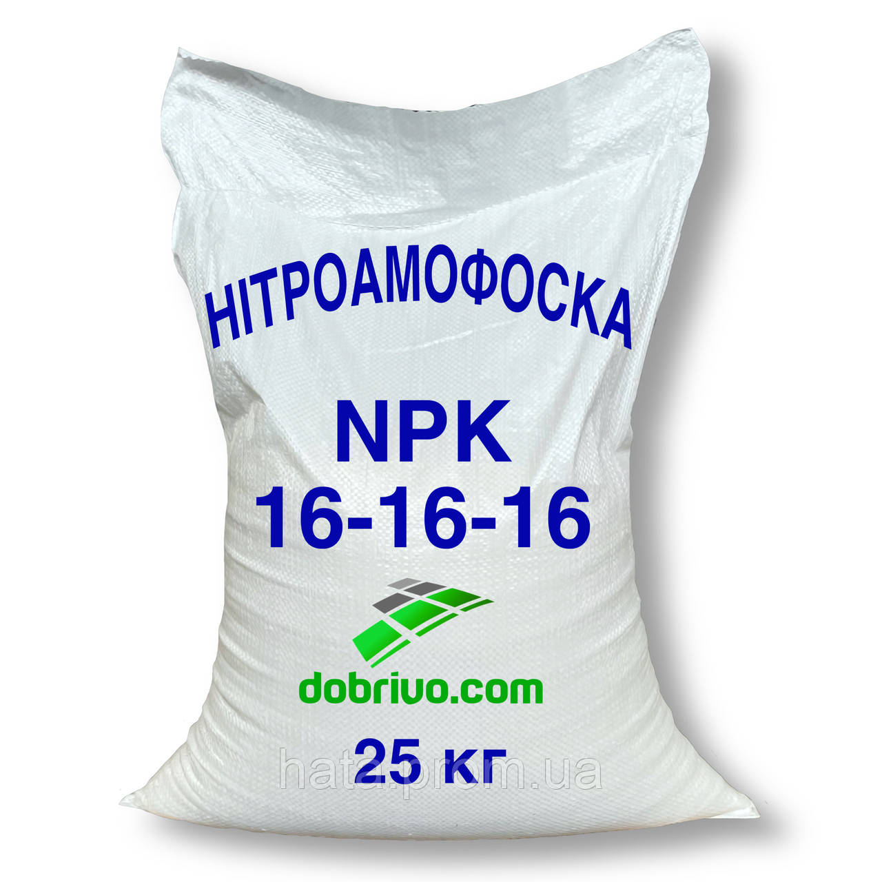 Нітроамофоска NPK:16-16-16, мішок 25 кг, Комплексне мінеральне добриво