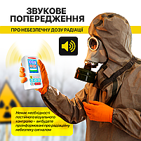 Дозиметр радіометр BR-6 лічильник Гейгера детектор радіації, фото 6