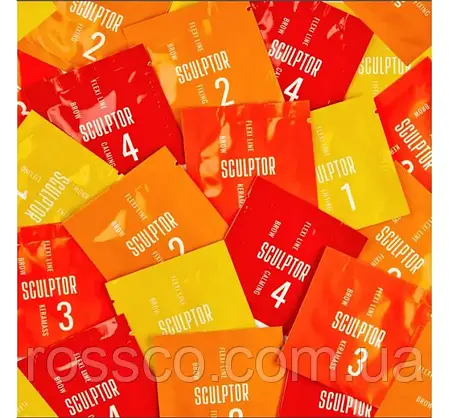 Набір складників для ламінування в саше SCULPTOR FLEXI LINE BROW 1+2+3+4, фото 1