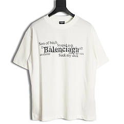 Футболка оверсайз Баленсіага Balenciaga унісекс чоловіча жіноча