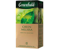Чай зеленый пакетированный Greenfield Melissa 25 шт Green Melissa Greenfield