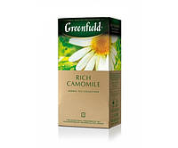 Чай травяной в пакетиках 25 шт Rich Camomile Greenfield