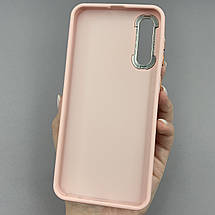Чохол для Samsung Galaxy A50s преміум чохол з бортиком для камери на телефон самсунг а50с пудровий o7v, фото 2
