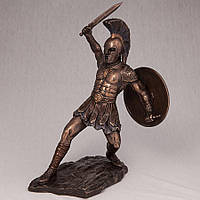 Статуэтка Veronese Воин Гектор 28 см фигурка полистоун с бронзовым покрытием 76232_VER