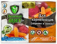 Зелений Щит для коренеплодів (морква, буряк) - інсекто-фунгіцид, тм «Агромакс» - 10 грам + 3 мл