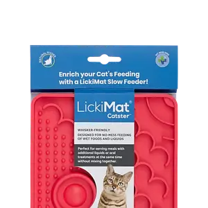 Килимок для повільного харчування для котів | Licki Mat Classic Caster