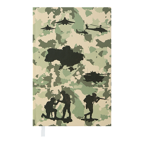 Щоденник недат HEROES A6 оливковий, фото 1