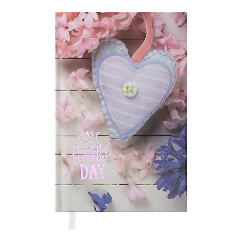 Щоденник недат ROMANTIC A6 сереєвий, фото 1