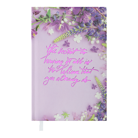 Щоденник недат PRETTY A6 фіолетовий, фото 1