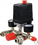 Пресостат до компресора Black 10681, 8 бар, 1/4", фото 2