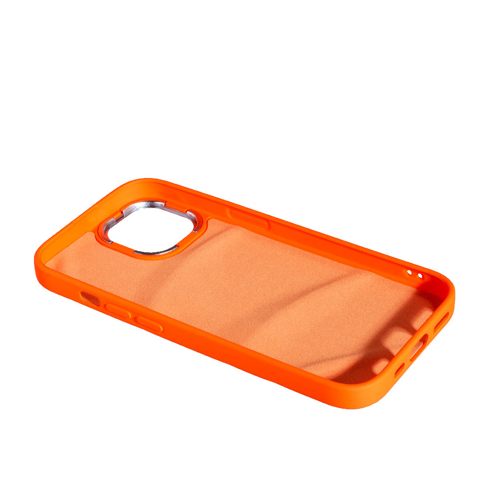 Силикон Soft Puffer Apple iPhone 15,  Orange, фото 1