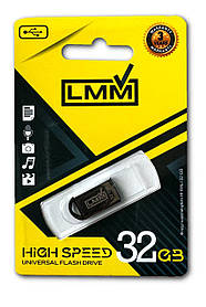 Флешка USB 32GB LMM Mini Fit залізний корпус