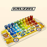 Дерев'яний пазл-сортер 6в1 Kruzzel (22636), фото 10