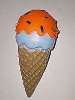 Игрушка Мороженое рожок , 14 см, пищит