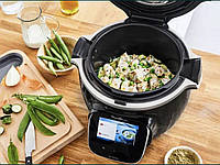 Мультиварка Multicooker Cookeo Touch Wifi 6L с рецептами с сенсорным экраном, пароварка, тушение, 13 режимов