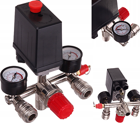 Пресостат до компресора Technic PL-230, 16 А, 8 бар, 21 мм