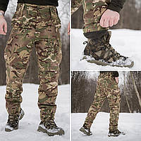 Штани зимові тактичні на флісі (мультикам) 4 кишені