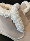 Жіночі напівчоботи DOMENIKA, пудра тедді, фото 2