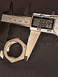 Контргайка нержавіюча Ду 20 (3/4") шестигранна DIN 431, ДСТУ 8969-75, фото 3