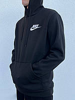 Качественный и топовый Nike черный кофта худые- тепло и модный вид на каждый день