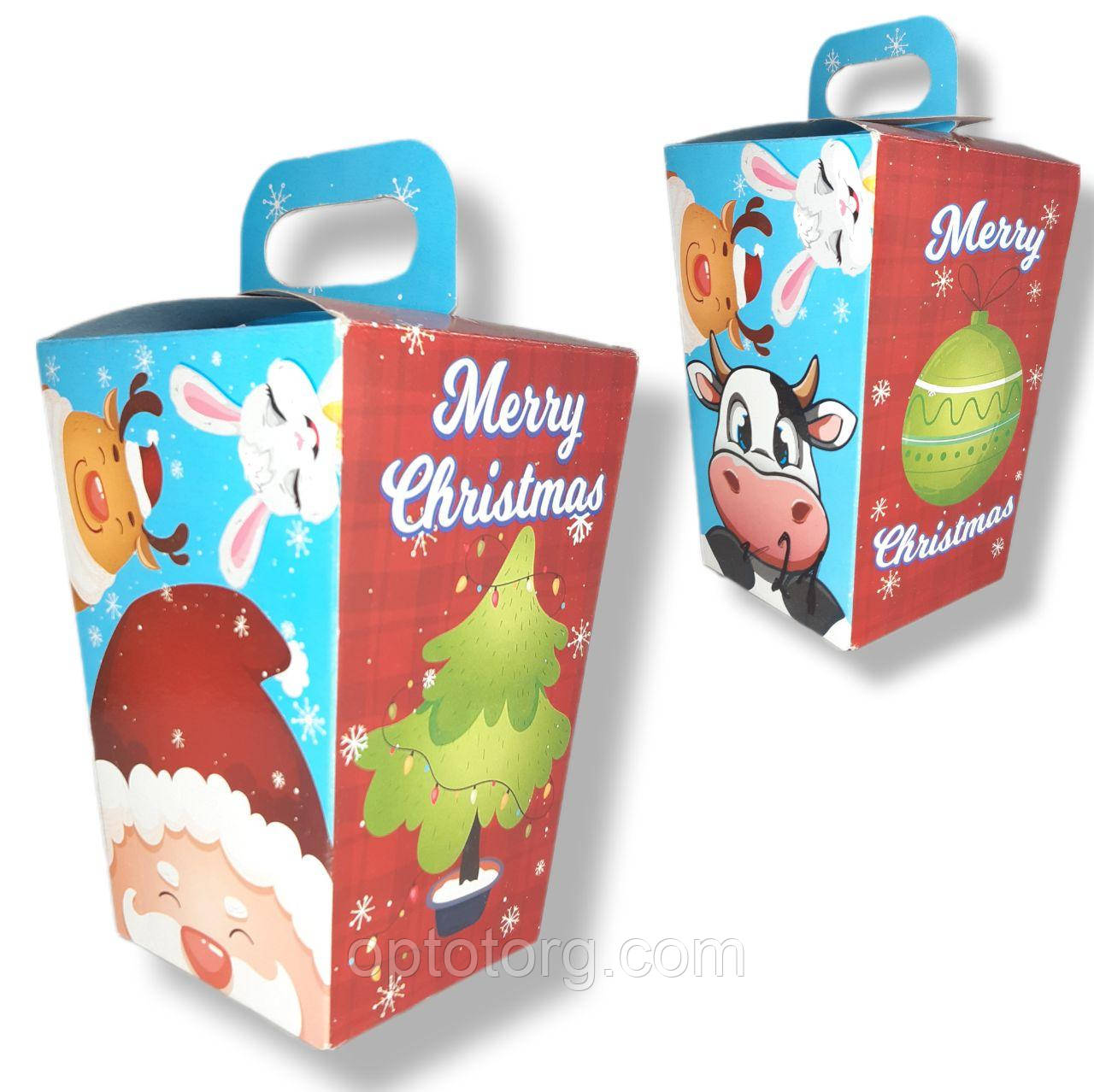 Упаковка для цукерок Новый год 500 грам, фото 1