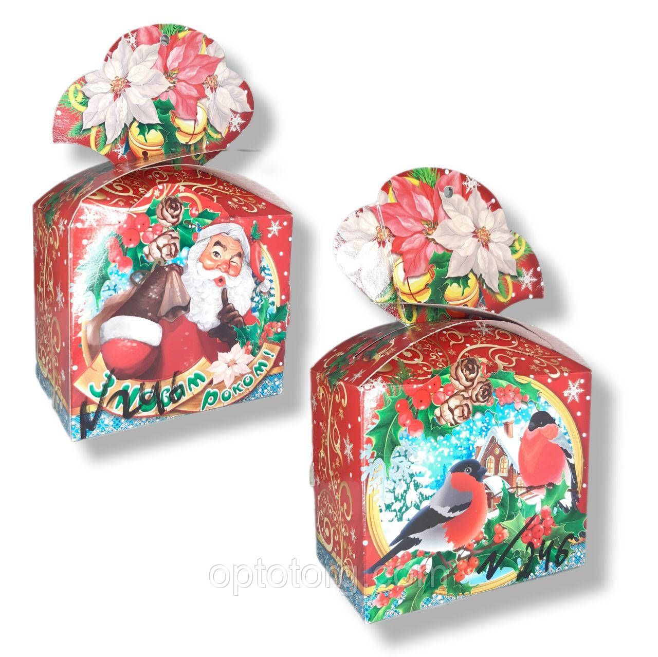 Упаковка для цукерок Новий рік 500 грам, фото 1