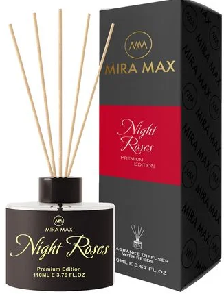 Аромадифузор Mira Max Night Roses Premium Edition новий дизайн 110 мл(Україна) - фото 1 - id-p1699215692