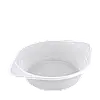 Миска пластикова супова 500 мл біла , PP для перших страв