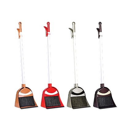 Набір для прибирання віник і совок (ленюх)