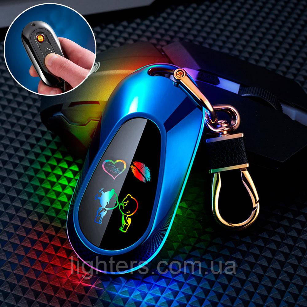 Запальничка usb "Закохані" з підсвічуванням у подарунковій упаковці LG-726U5, фото 1