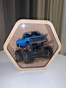 Скарбничка машинка джип на  мрію 22\23\9см