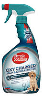 Simple Solution OXY CHARGED STAIN+ODOR REMOVER видалення стійких плям та запахів з киснем 945мл 0010279147153