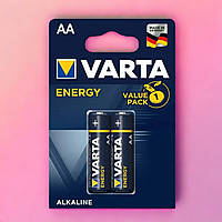 Батарейки Varta Energy Alkaline LR6 щелочная комплект 2 шт