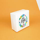 Подарунки на Великдень Коробка 200*200*100 мм Коробочка для пасхальник гостинців сувенірів, фото 4