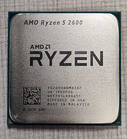Процессор AMD Ryzen 5 2600 6(12)/3.4-3.9GHz