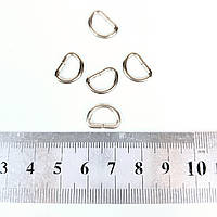 Полукольцо металлическое никель 1,5*9,5*6,5