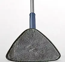 Запаска на плоску швабру мікрофібра 33*12 см, змінний моп для плоскої швабри, Запаска для підлогонатирача, фото 2