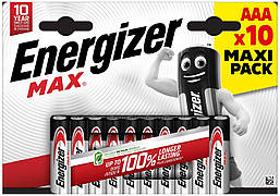 Батарейка LR3 Energizer Max Alkaline (мініпальчикова, ААА)