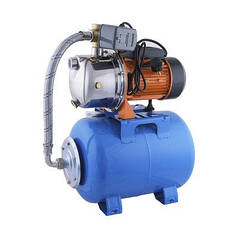 Насосна станція відцентрована TATRA JS100S (корпус нерж.)+ Бак 24л Н=45М, P=110 Вт, 57 л/хв Польща